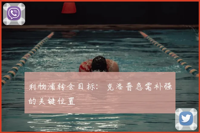 利物浦转会目标：克洛普急需补强的关键位置